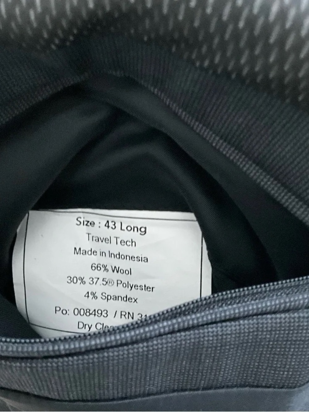 Jos A Bank Travel Tech Slim Fit Graphite Jacket - Picture 6 of 6